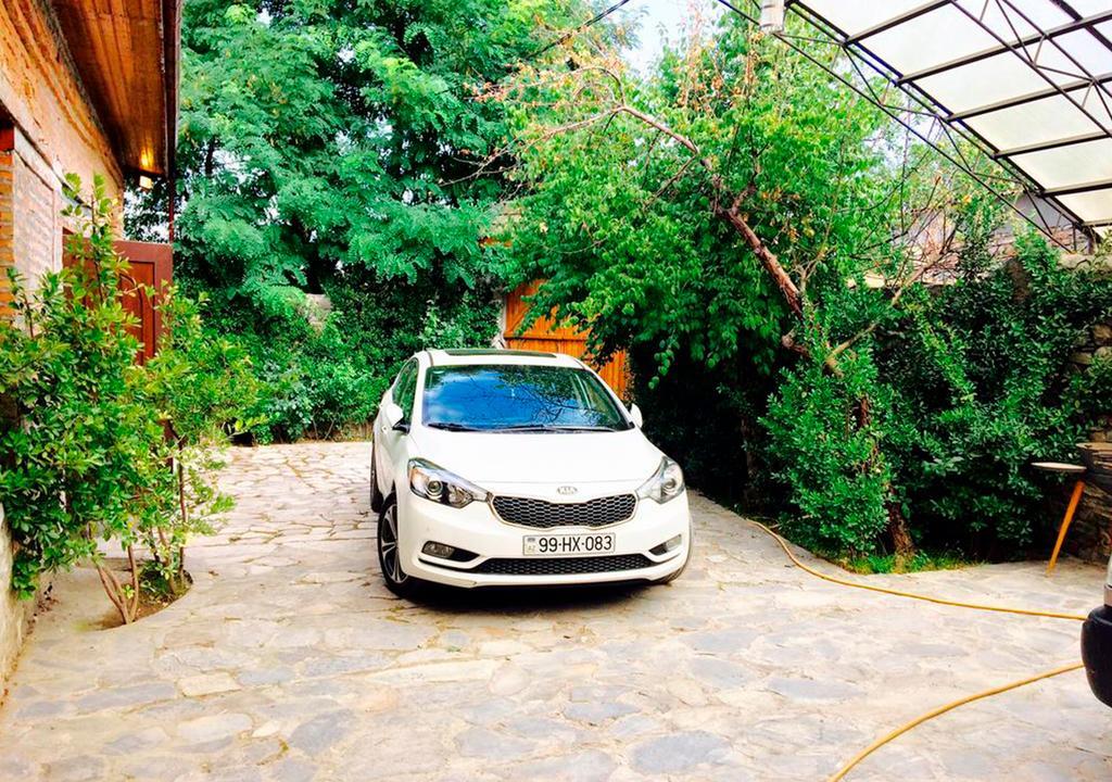 Ansera Residence Şǝki Bagian luar foto