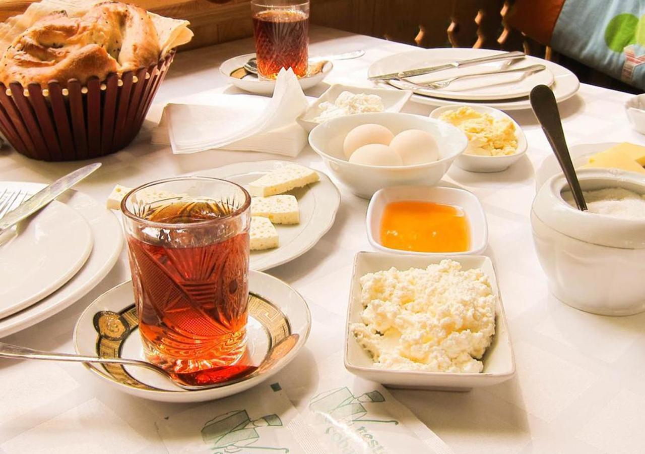 Ansera Residence Şǝki Bagian luar foto